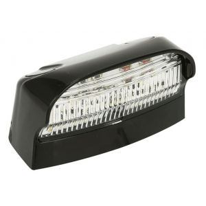 Éclairage Plaque D'immatriculation Pour Renault, Dacia, Opel, Nissan - Noir/gris - Référence 43-2201-N-89741